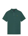 Lyle & Scott - Plain Polo Shirt - L&uuml;hikeste varrukatega polos&auml;rgid - 128-134