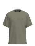 Selected - Slhreg-Ripley Ss Emb Tee Ex - L&uuml;hikeste varrukatega - M