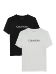 Calvin Klein - 2-Pack Inst. Logo Ss T-Shirt - L&uuml;hikeste varrukatega - 164