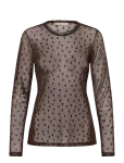 Culture - Culaya Mesh Blouse - Pikkade varrukatega - XXL