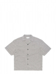 Edwin - Saga Shirt Ss-Black/White - L&uuml;hikeste varrukatega s&auml;rgid - XXL