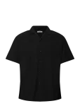 Jack & Jones - Jjalfredo Slub Resort Shirt Ss - L&uuml;hikeste varrukatega s&auml;rgid - S