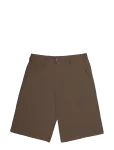 Prohibited - Podium Double Pleated Shorts Brown - Vabaaja l&uuml;hikesed p&uuml;ksid - M