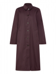 Copenhagen Studios - Cph Trenchcoat 2 Cotton Burgundy - Vihmamantlid - S