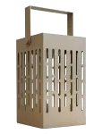 Dyberg Larsen - Luma Solar Lanterne Beige - Laternad - ONE SIZE