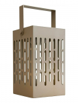 Dyberg Larsen - Luma Solar Lanterne Beige - Laternad - ONE SIZE