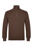 Polo Ralph Lauren - Mesh-Knit Cotton Quarter-Zip Sweater - Poolpika lukuga džemprid - XXL