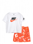 Nike - Nkb B Nsw Itz Aop Short Set - Komplektid l&uuml;hikeste varrukatega T-s&auml;rgiga - 92