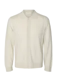 Selected - Slmtray Ls Merino Struc Polo Cardigan - Kardiganid - M