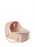 Smallstuff - Doll Carrier, Pillow And Duvet, Sandy - Nukkude aksessuaarid - 40 CM