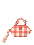 Ganni - Vichy Nano Bag - Peo- ja teatrikotid - ONE SIZE