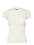 Weekday - Henley Short-Sleeved Top - L&uuml;hikeste varrukatega - XL