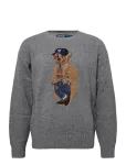 Polo Ralph Lauren - Relaxed Fit Polo Bear Sweater - &Uuml;mara kaelusega - L
