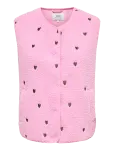 JDY - Jdysimina Teddy Heart Emb Waistcoat Otw - Fliis- ja teddy vestid - XL