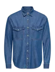 ONLY & SONS - Onsray Western Reg Ls Shirt Noos - Vabaaja s&auml;rgid - XL
