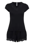Hunkem&ouml;ller - Pj Ss Short Modal Lace Nana - Pidžaamad (komplektid) - M