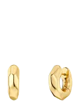 Edblad - Crystalite Hoops S Gold One Size - R&otilde;ngad - ONE SIZE