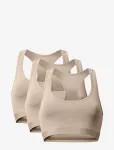 Danish Endurance - Organic Cotton Bralette (Women) 3-Pack - Braletid - S