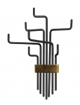 House Doctor - Pipes Knage - Konksud ja nagid - ONE SIZE