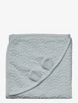 Cam Cam Copenhagen - Hooded Baby Towel W/ Ears - Gots - Almond - R&auml;tikud - ONE SIZE