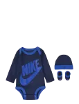 Nike - Nike Bodysuit+Hat+Bootie - Pikkade varrukatega bodid - 74-80
