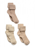 Mp Denmark - Cotton Rib Baby Socks - 3-Pack - Sokid - 17/18
