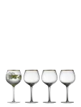 Lyngby Glas - Gin & Tonic Glass Palermo Gold 65Cl 4Pcs - Džinniklaasid - 65 cl