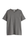 Lindex - T Shirt Regular Solid - L&uuml;hikeste varrukatega - 128