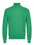 Polo Ralph Lauren - Mesh-Knit Cotton Quarter-Zip Sweater - Poolpika lukuga džemprid - XS