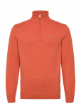 Gant - Cotton Knit Half-Zip Sweater - Poolpika lukuga džemprid - XXXL