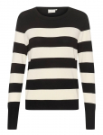 Kaffe - Kalizza Striped Knit Pullover - Džemprid - XXL