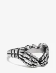 Nialaya - Men's Vintage Skeleton Ring - S&otilde;rmused - 59 x 59