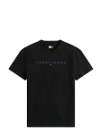 Tommy Jeans - Tjm Reg Linear Logo Tee Ext - L&uuml;hikeste varrukatega - M