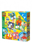 SES Creative - My First - Sticking Animals - Where Do I Live? - K&auml;sit&ouml;&ouml;komplektid - ONE SIZE