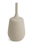 Nuuroo - Adita Silicone Cup With Straw - Nokaga tasssid - ONE SIZE