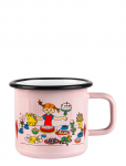 Pippi Langstr&oslash;mpe - Pippi's Birthday Enamel Mug 3,7Dl - Cups - 37 CL