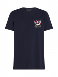 Tommy Hilfiger - Hilfiger Colour Crest Tee - L&uuml;hikeste varrukatega - XL