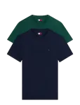 Tommy Jeans - Tjm Xslim 2Pack Jersey Tee Ext - L&uuml;hikeste varrukatega - XXXL