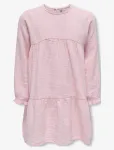 Kids Only - Kmgthyra Life Ls A-Sh Dress Aop Wvn Noos - Pikkade varrukatega vabaajakleidid - 116