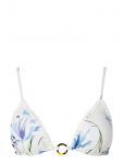 Malina - Roselyn Crochet Trimmed Bikini Top - Kolmnurksed bikiinitopid - XL