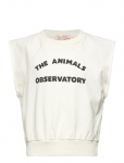 THE ANIMALS OBSERVATORY - Squab Kid Top White Logo - Vestid - 4 Y