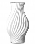 Lyngby Porcel&aelig;n - Twist Vase H25 Cm Hvid Porcel&aelig;n - Muud vaasid - 25 CM