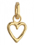 Enamel Copenhagen - Organic Heart Charm - R&otilde;ngad - ONE SIZE
