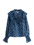 Lindex - Lang&aelig;rmet Bluse - Pikkade varrukatega - M