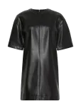 Calvin Klein Jeans - Faux Leather T-Shirt Mini Dress - L&uuml;hikesed kleidid - S