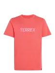 Adidas Terrex - K Mt Logo Tee - L&uuml;hikeste varrukatega - 128