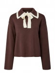 YAS - Yasjosie Ls Bow Knit Top - Džemprid - XL