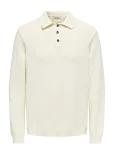 ONLY & SONS - Onshope Rlx  Ls Polo Knit Life - Pikkade varrukatega - M
