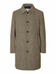 Selected - Slharchive Wool Blend Car Coat - Villased mantlid - S