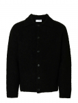Selected - Slhloyd Ls Knit Boucle Polo Cardigan - Kardiganid - S
